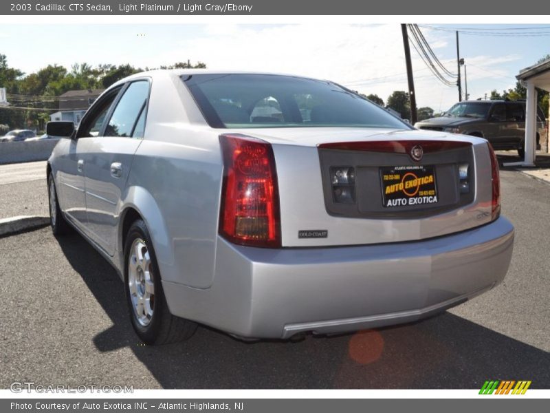 Light Platinum / Light Gray/Ebony 2003 Cadillac CTS Sedan