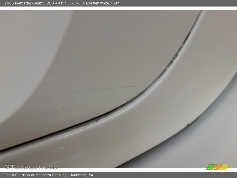 Alabaster White / Ash 2006 Mercedes-Benz C 280 4Matic Luxury