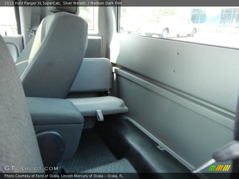 Silver Metallic / Medium Dark Flint 2011 Ford Ranger XL SuperCab