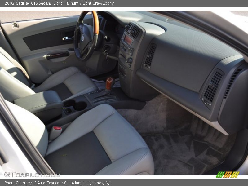 Light Platinum / Light Gray/Ebony 2003 Cadillac CTS Sedan