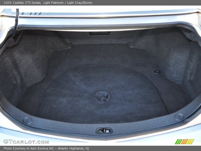 Light Platinum / Light Gray/Ebony 2003 Cadillac CTS Sedan