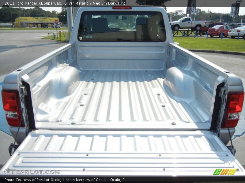 Silver Metallic / Medium Dark Flint 2011 Ford Ranger XL SuperCab