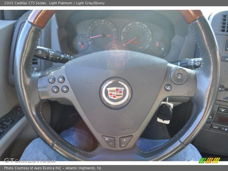 Light Platinum / Light Gray/Ebony 2003 Cadillac CTS Sedan