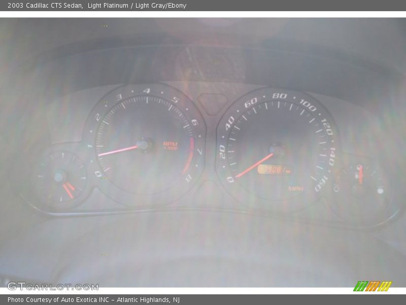 Light Platinum / Light Gray/Ebony 2003 Cadillac CTS Sedan