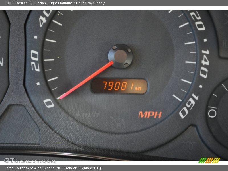 Light Platinum / Light Gray/Ebony 2003 Cadillac CTS Sedan