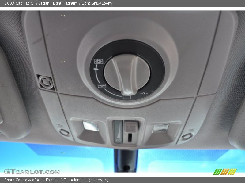 Light Platinum / Light Gray/Ebony 2003 Cadillac CTS Sedan