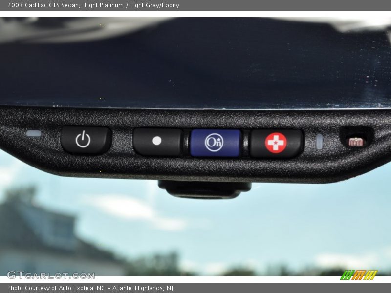 Light Platinum / Light Gray/Ebony 2003 Cadillac CTS Sedan
