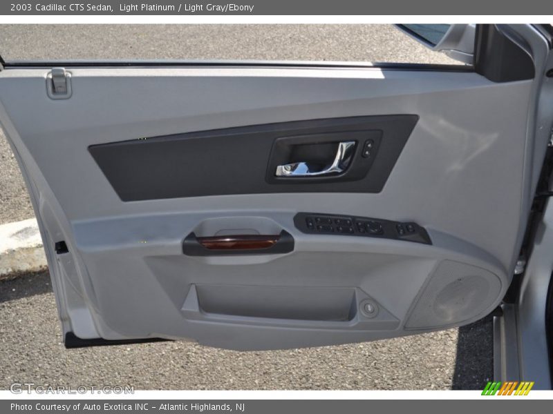 Light Platinum / Light Gray/Ebony 2003 Cadillac CTS Sedan