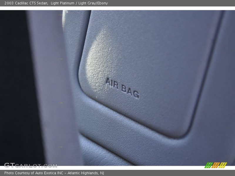 Light Platinum / Light Gray/Ebony 2003 Cadillac CTS Sedan