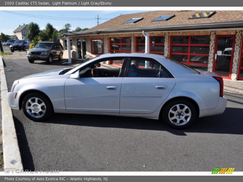 Light Platinum / Light Gray/Ebony 2003 Cadillac CTS Sedan