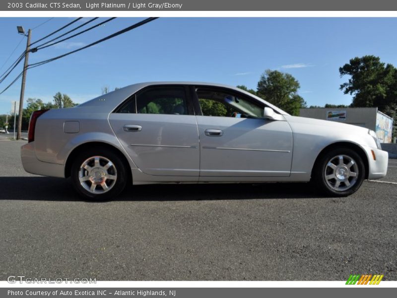 Light Platinum / Light Gray/Ebony 2003 Cadillac CTS Sedan