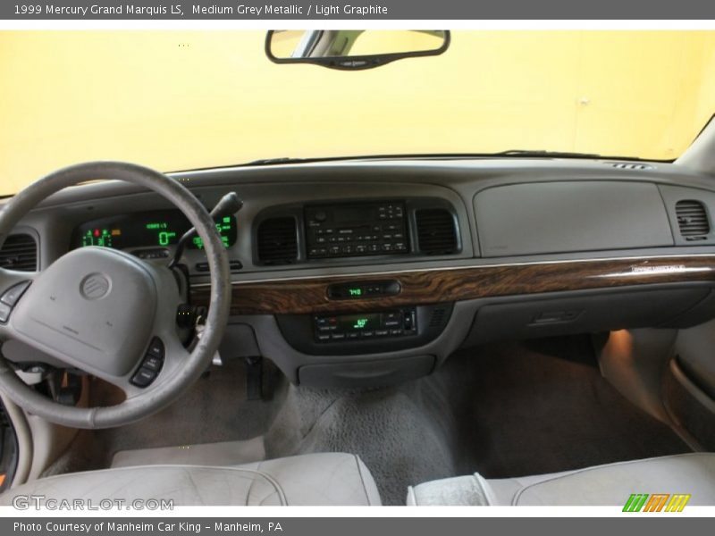 Medium Grey Metallic / Light Graphite 1999 Mercury Grand Marquis LS