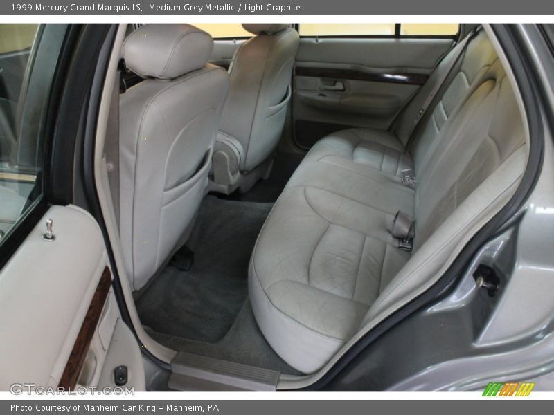 Medium Grey Metallic / Light Graphite 1999 Mercury Grand Marquis LS