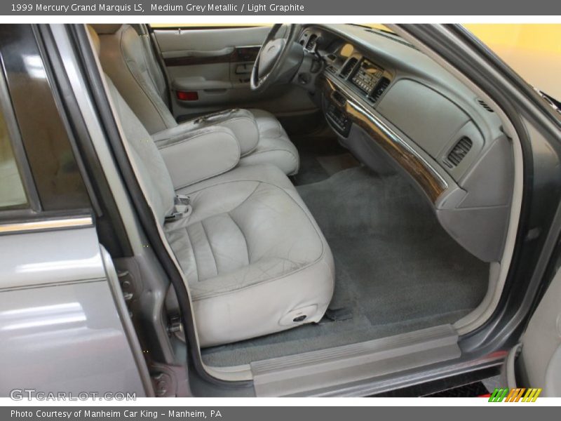Medium Grey Metallic / Light Graphite 1999 Mercury Grand Marquis LS