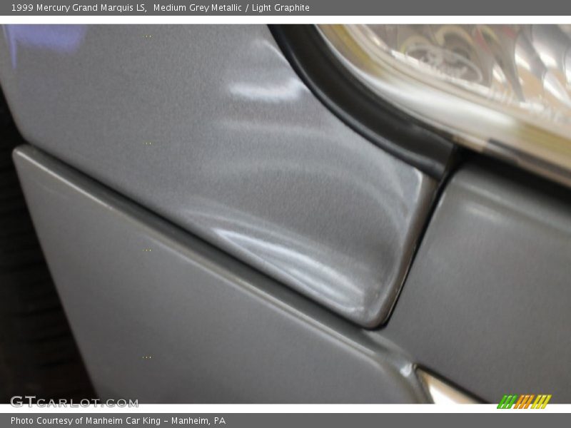 Medium Grey Metallic / Light Graphite 1999 Mercury Grand Marquis LS