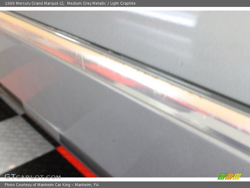 Medium Grey Metallic / Light Graphite 1999 Mercury Grand Marquis LS