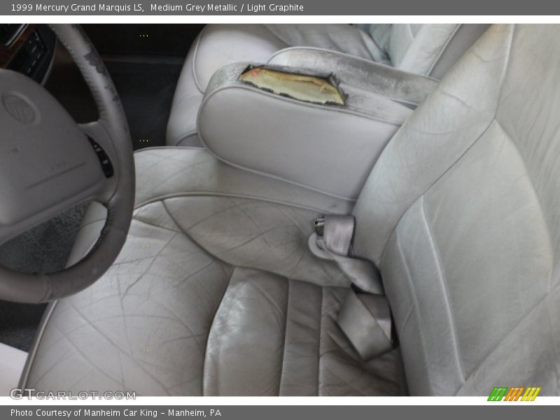 Medium Grey Metallic / Light Graphite 1999 Mercury Grand Marquis LS