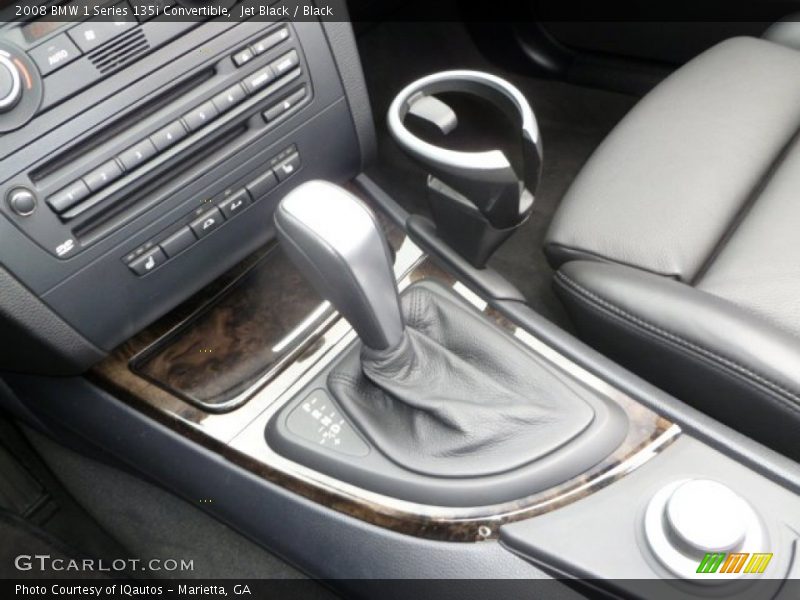 Jet Black / Black 2008 BMW 1 Series 135i Convertible