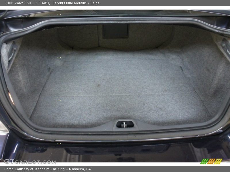 Barents Blue Metallic / Beige 2006 Volvo S60 2.5T AWD
