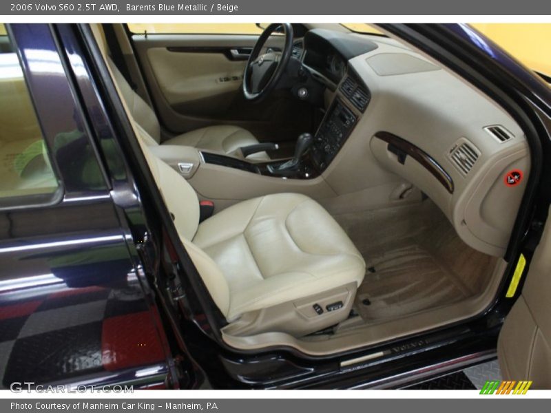 Barents Blue Metallic / Beige 2006 Volvo S60 2.5T AWD