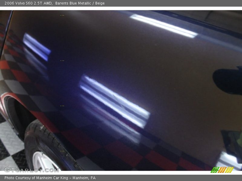 Barents Blue Metallic / Beige 2006 Volvo S60 2.5T AWD