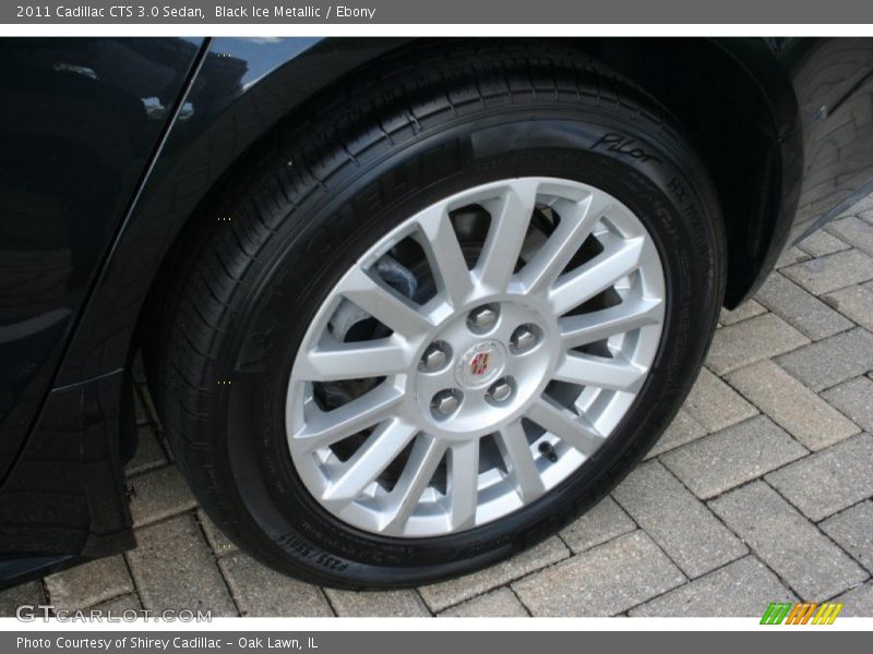 Black Ice Metallic / Ebony 2011 Cadillac CTS 3.0 Sedan