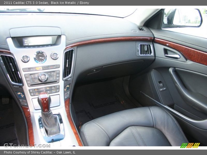 Black Ice Metallic / Ebony 2011 Cadillac CTS 3.0 Sedan