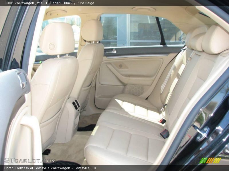 Black / Pure Beige 2006 Volkswagen Jetta TDI Sedan