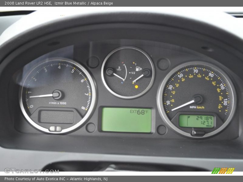  2008 LR2 HSE HSE Gauges