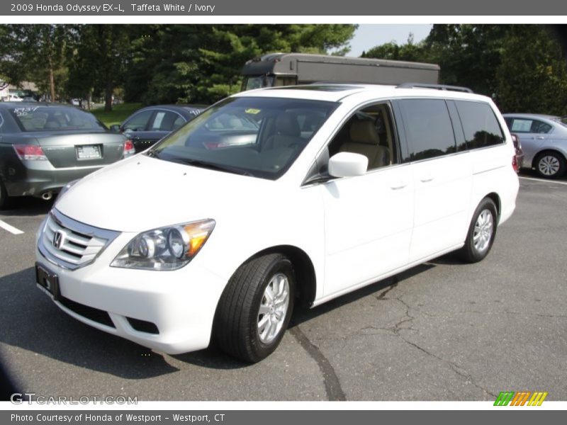Taffeta White / Ivory 2009 Honda Odyssey EX-L