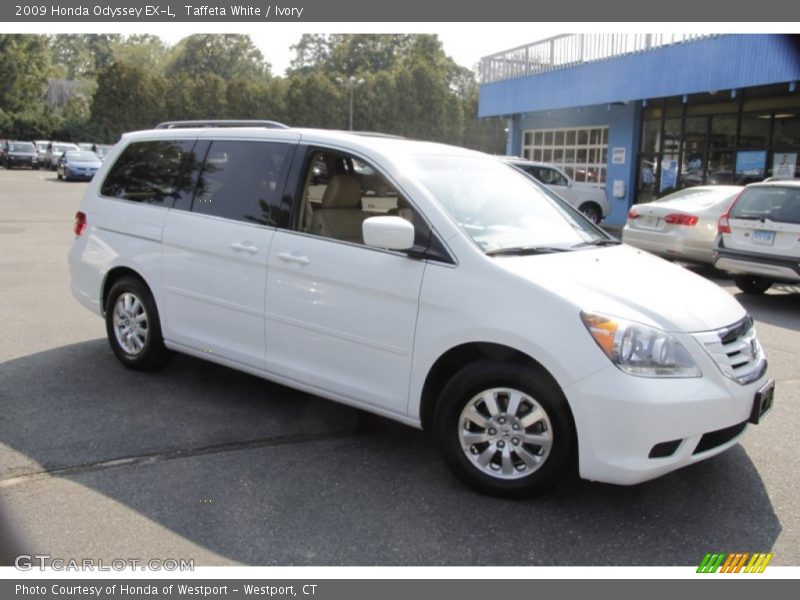 Taffeta White / Ivory 2009 Honda Odyssey EX-L
