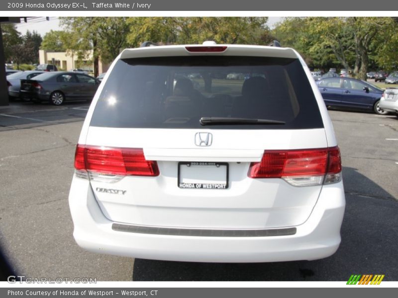 Taffeta White / Ivory 2009 Honda Odyssey EX-L