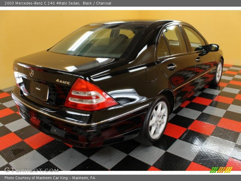 Black / Charcoal 2003 Mercedes-Benz C 240 4Matic Sedan