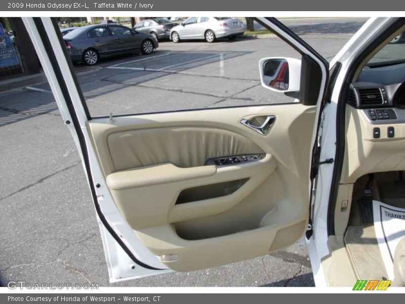 Taffeta White / Ivory 2009 Honda Odyssey EX-L
