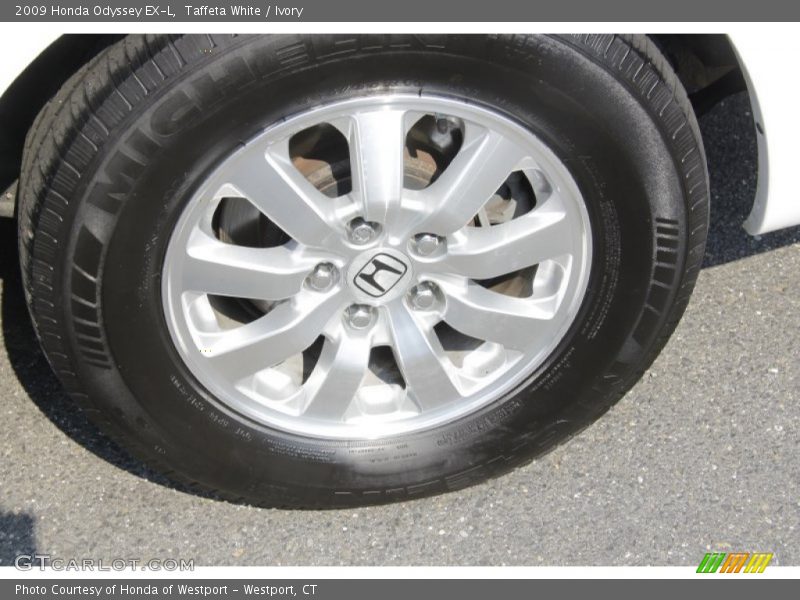 Taffeta White / Ivory 2009 Honda Odyssey EX-L