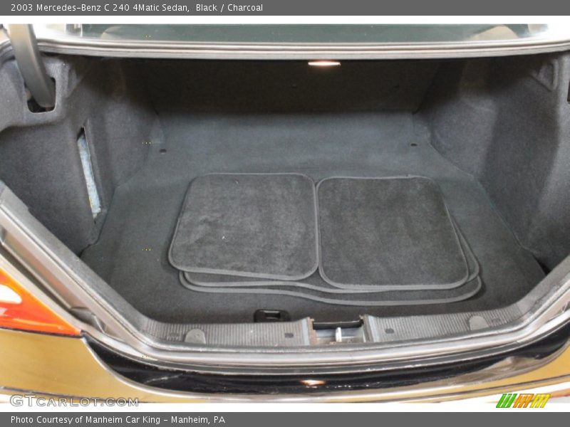 Black / Charcoal 2003 Mercedes-Benz C 240 4Matic Sedan