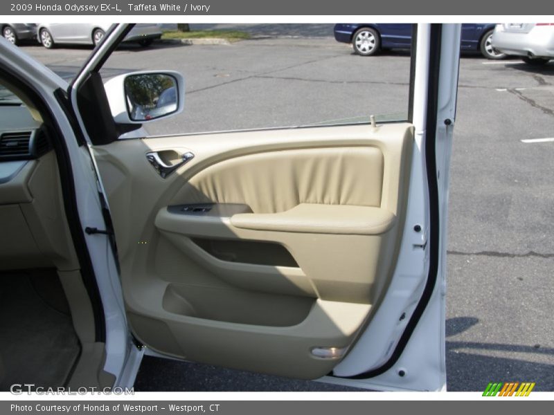 Taffeta White / Ivory 2009 Honda Odyssey EX-L