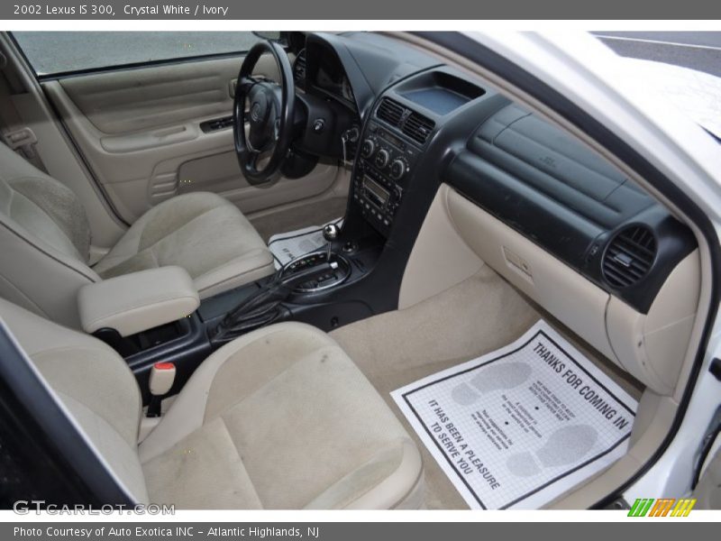 Crystal White / Ivory 2002 Lexus IS 300