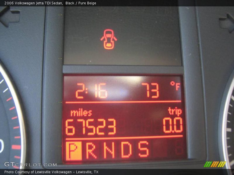 Black / Pure Beige 2006 Volkswagen Jetta TDI Sedan