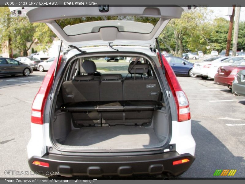 Taffeta White / Gray 2008 Honda CR-V EX-L 4WD