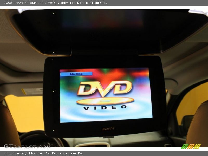 Golden Teal Metallic / Light Gray 2008 Chevrolet Equinox LTZ AWD