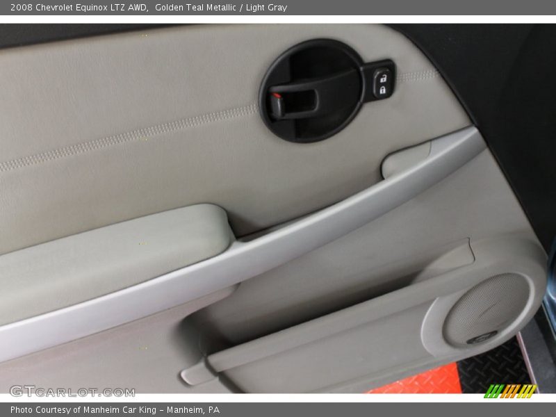 Golden Teal Metallic / Light Gray 2008 Chevrolet Equinox LTZ AWD