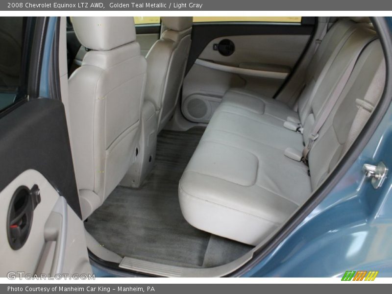 Golden Teal Metallic / Light Gray 2008 Chevrolet Equinox LTZ AWD