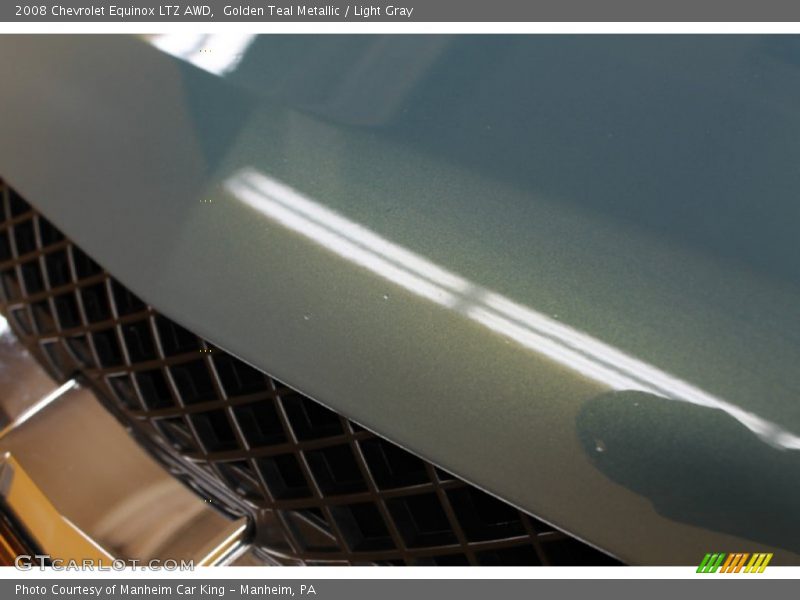 Golden Teal Metallic / Light Gray 2008 Chevrolet Equinox LTZ AWD