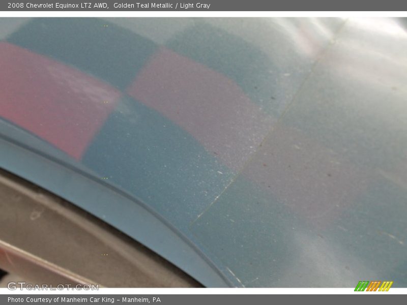 Golden Teal Metallic / Light Gray 2008 Chevrolet Equinox LTZ AWD