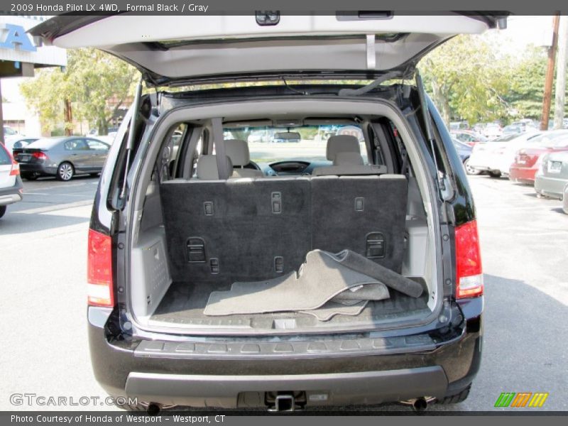 Formal Black / Gray 2009 Honda Pilot LX 4WD