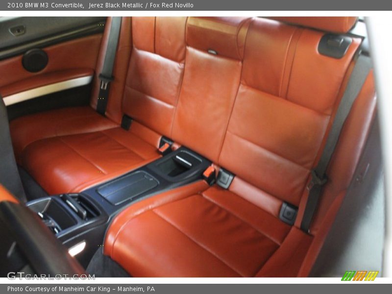  2010 M3 Convertible Fox Red Novillo Interior