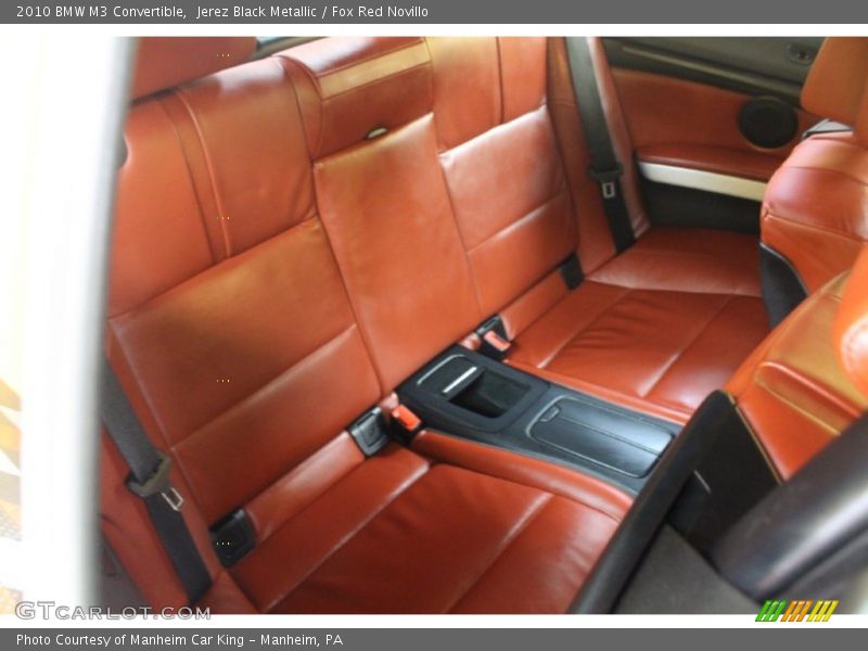  2010 M3 Convertible Fox Red Novillo Interior