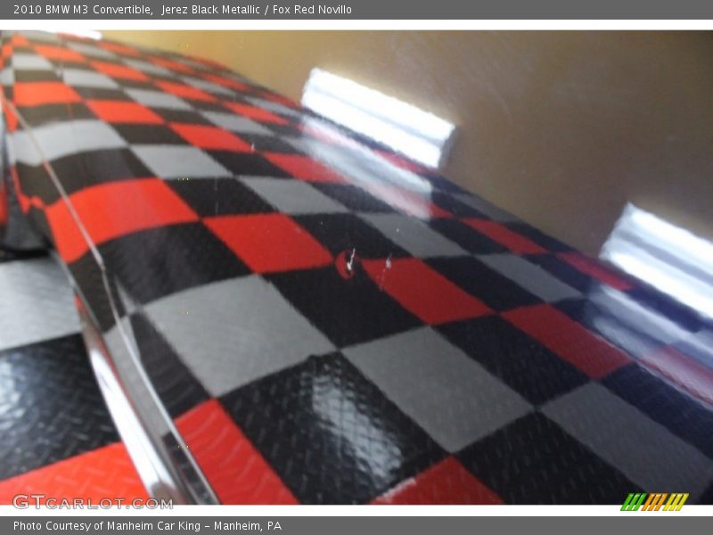 Jerez Black Metallic / Fox Red Novillo 2010 BMW M3 Convertible
