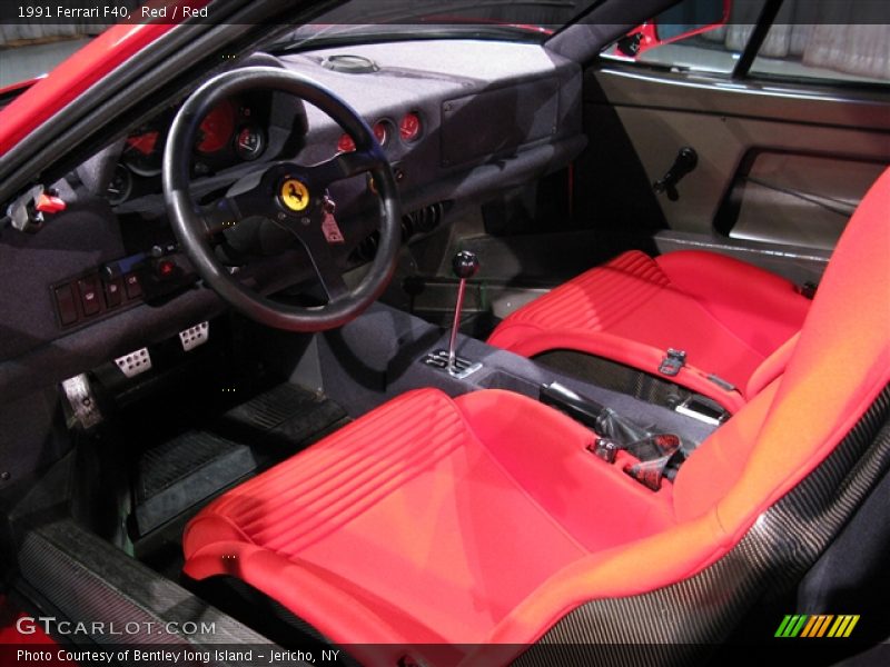 Red Interior - 1991 F40  